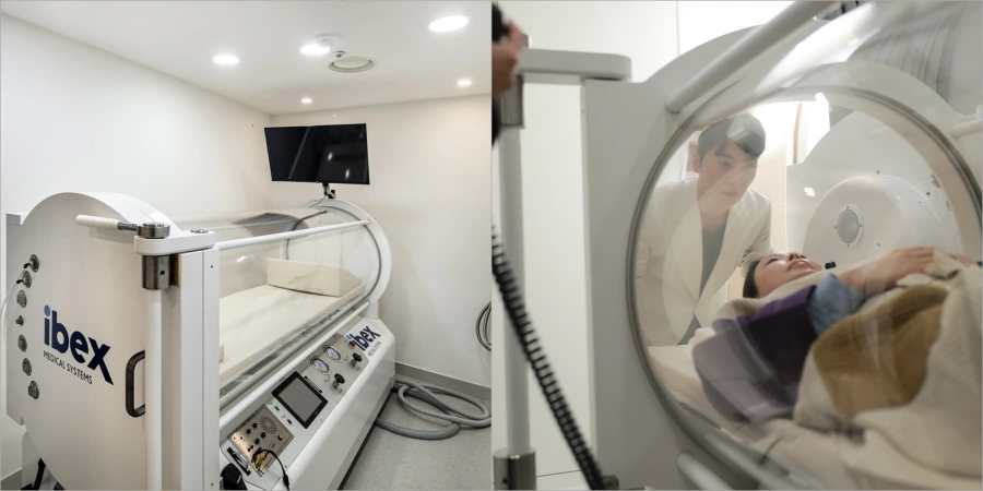 Hyperbaric oxygen therapy after plastic surgery